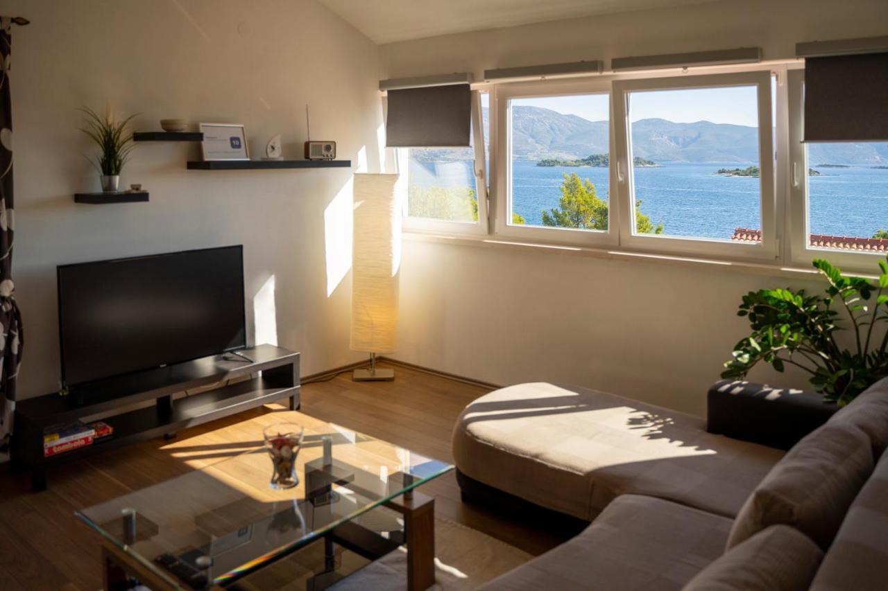 Апартаменты House Fidulic - Penthouse The View Лумбарда Экстерьер фото